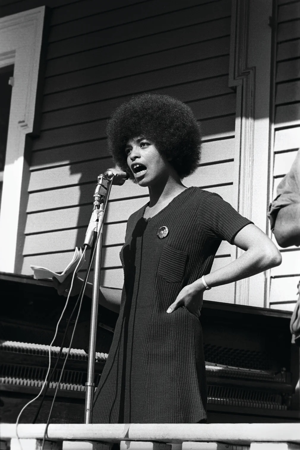 Angela Davis trial, Oakland, California, 12 November 1969