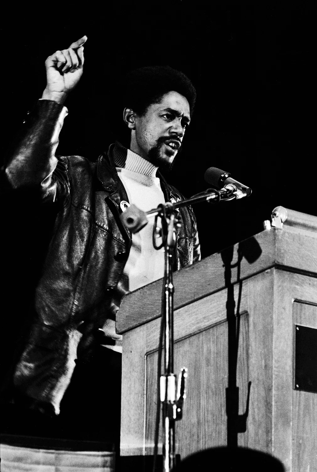 Bobby Seale, Oakland, California, 19 July 1969 