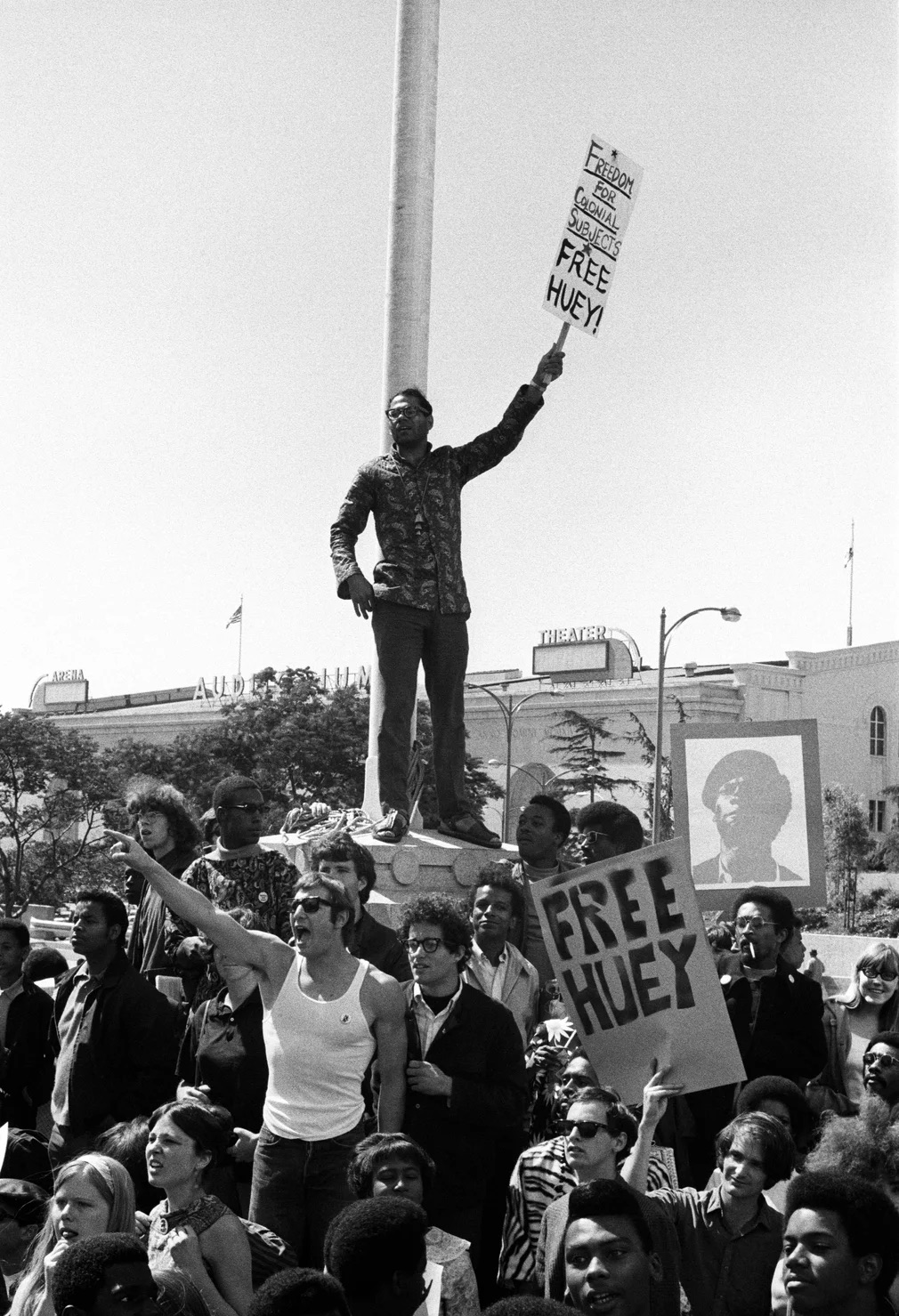 Free Huey, Defermery Park, Oakland, California, 12 November 1969