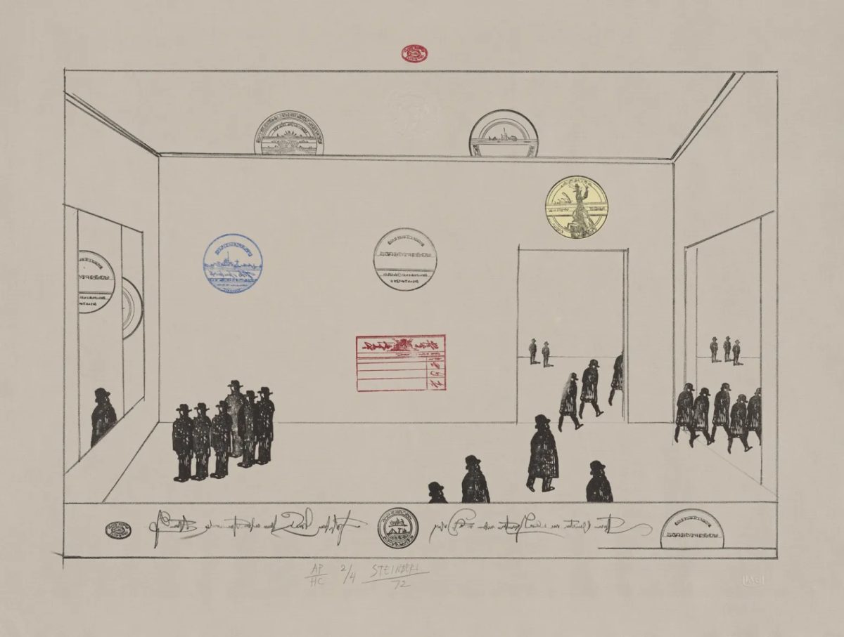 Saul Steinberg- The Museum, 1972;