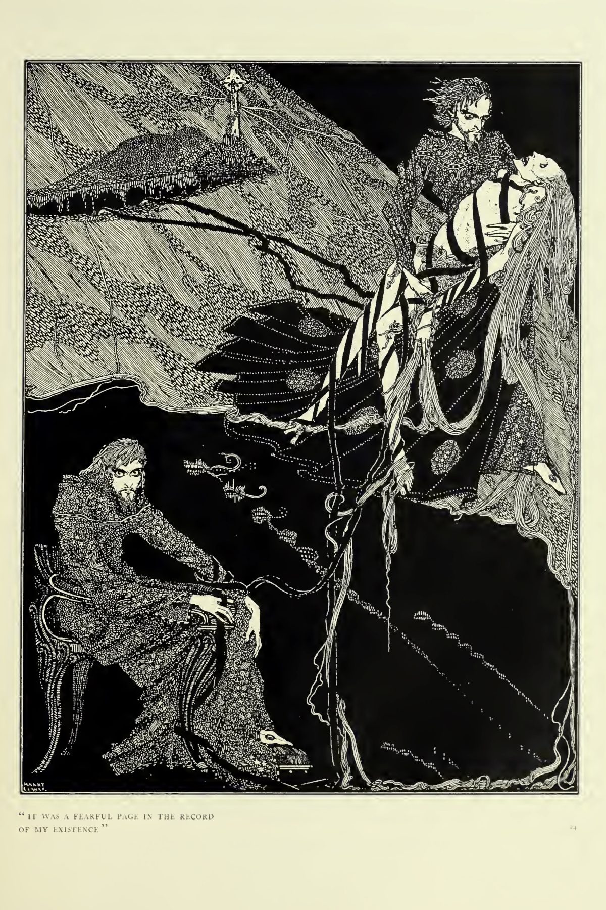 Harry Clarke Illustrations for Edgar Allan Poe's Tales of Mystery and Imagination 1919