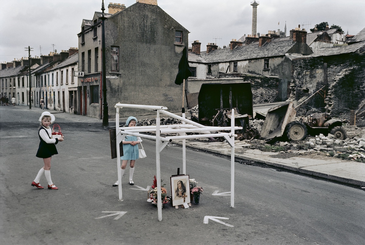 Northern Ireland Troubles Kodachrome