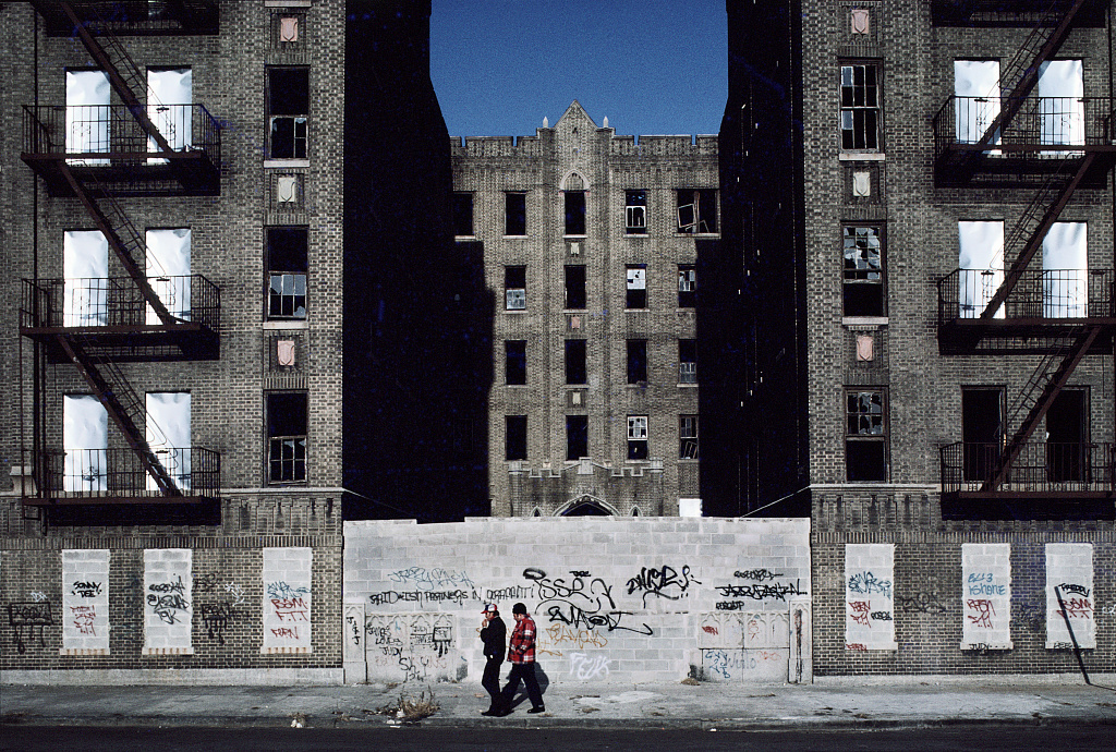 Vyse Ave at East 178th St, Bronx, N Y, January 1983