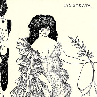 Rampant Women On Sex Strike: Aubrey Beardsley’s 8 Erotic Illustrations For Lysistrata, 1896