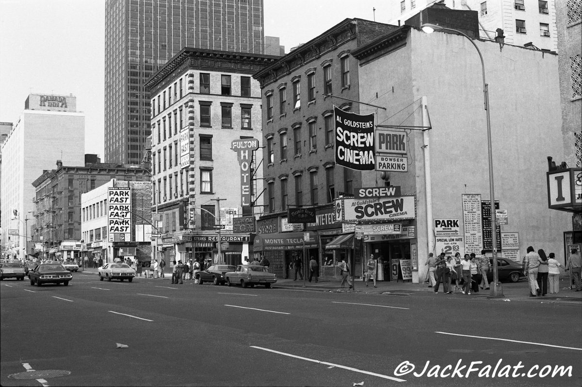 Al Goldstein's Screw Magazine Cinema. 738 8th. Avenue & 46th