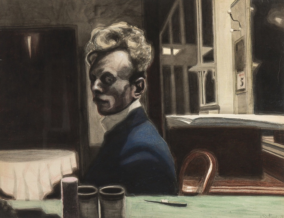 Leon_Spilliaert,_Zelfportret 1908