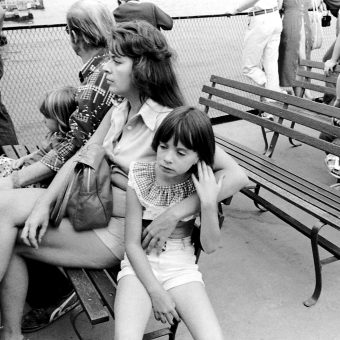People On The Liberty Island Ferry in 1976