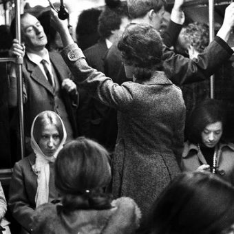 Rush Hour On The London Underground, 1973