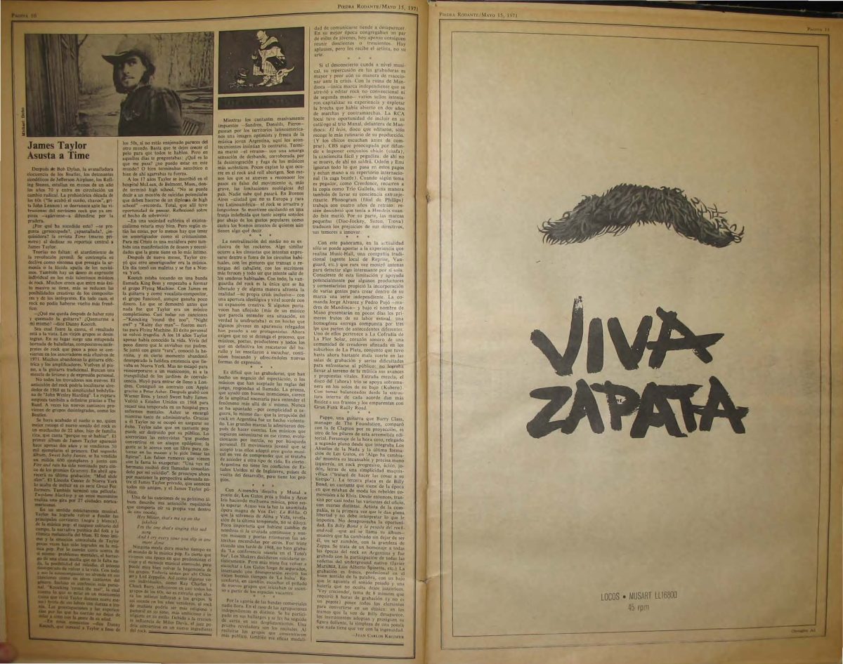 ISSUE 1 Piedra Rodante