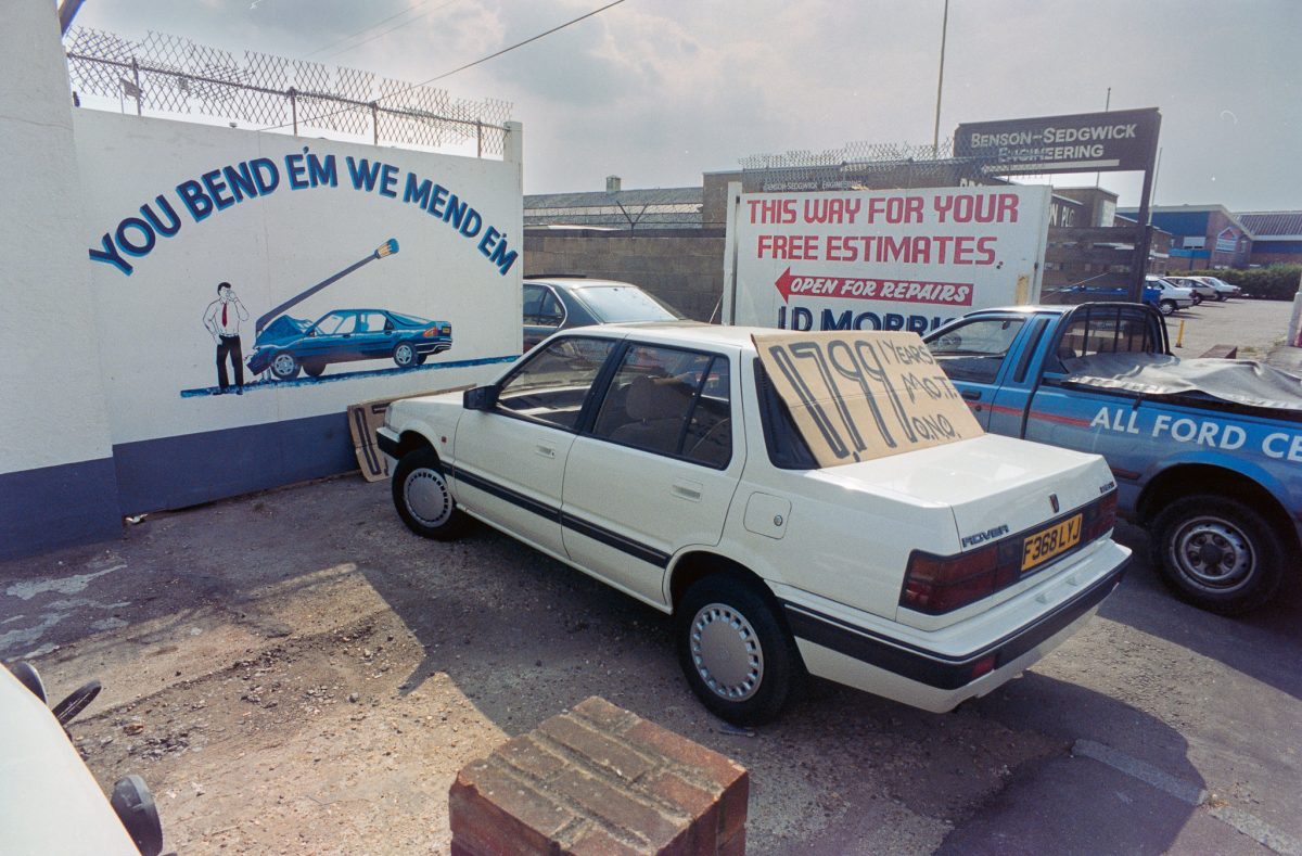 J D Morris, Vehicle Repairs, Selinas Lane, Chadwell Heath, Barking & Dagenham, 1996