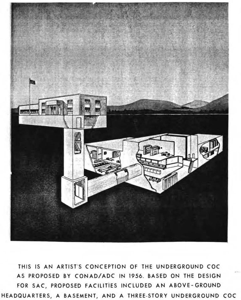 Inside NORAD's Cheyenne Mountain Combat Center, c.1966 - Flashbak