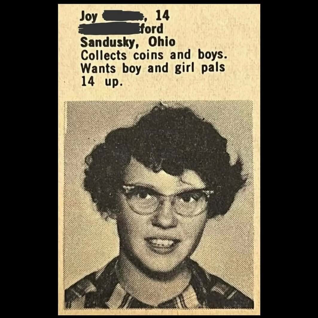 Long Lost Personal Ads