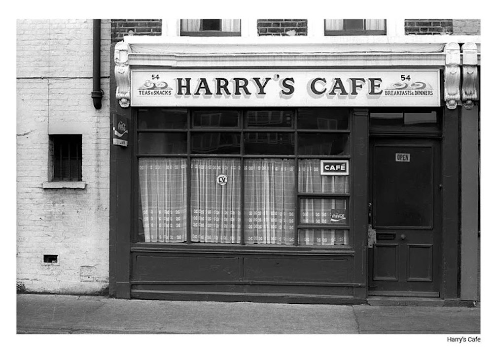 East End cafes and shops 1975 