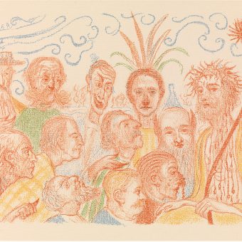 James Ensor’s Sparking Scenes from the Life of Christ, 1921
