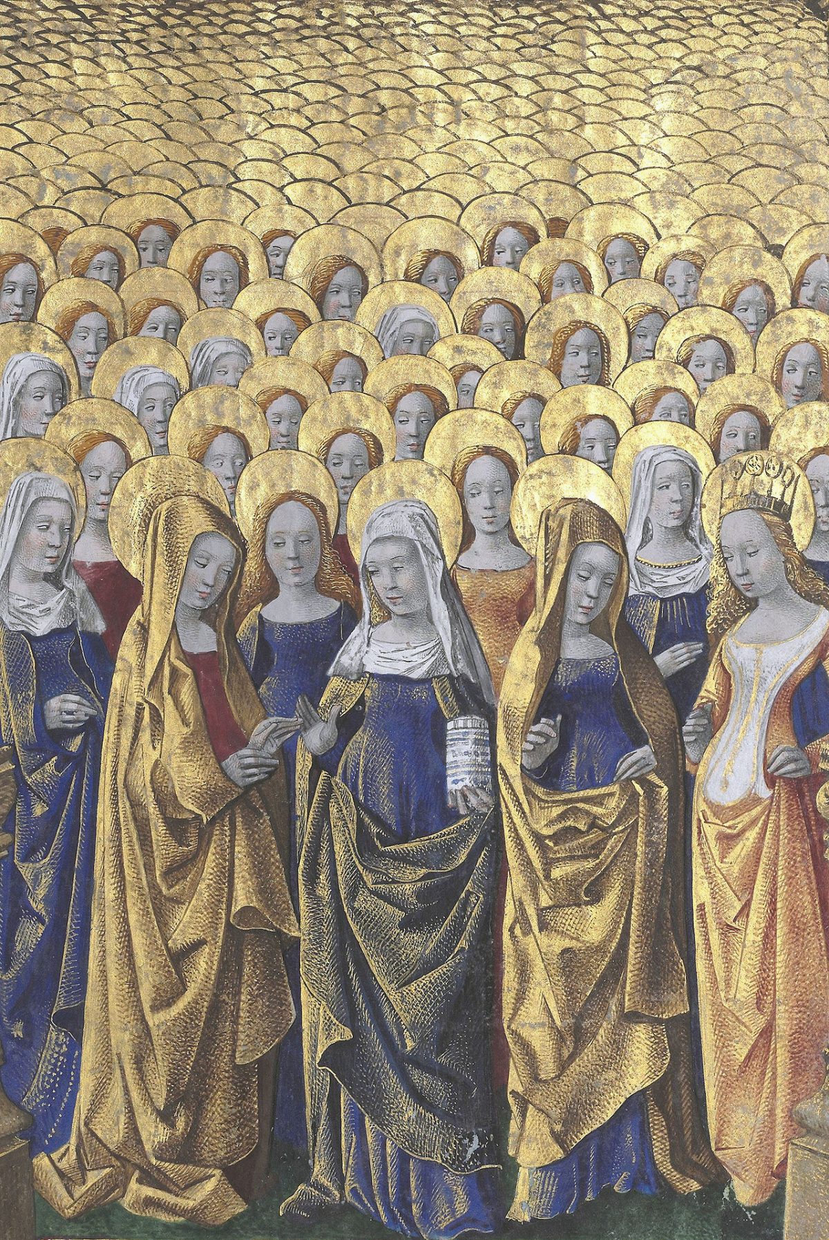 Saints in the Hours of Louis de Laval, France ca. 1480