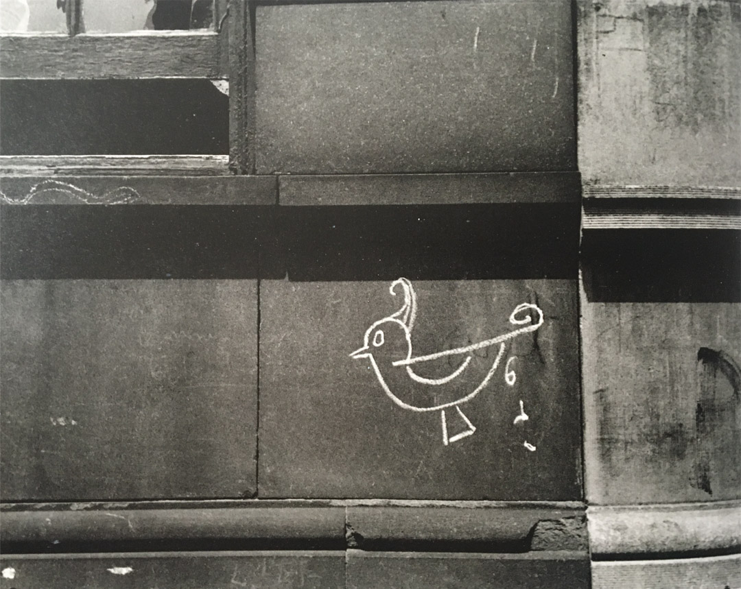 Helen Levitt chalk