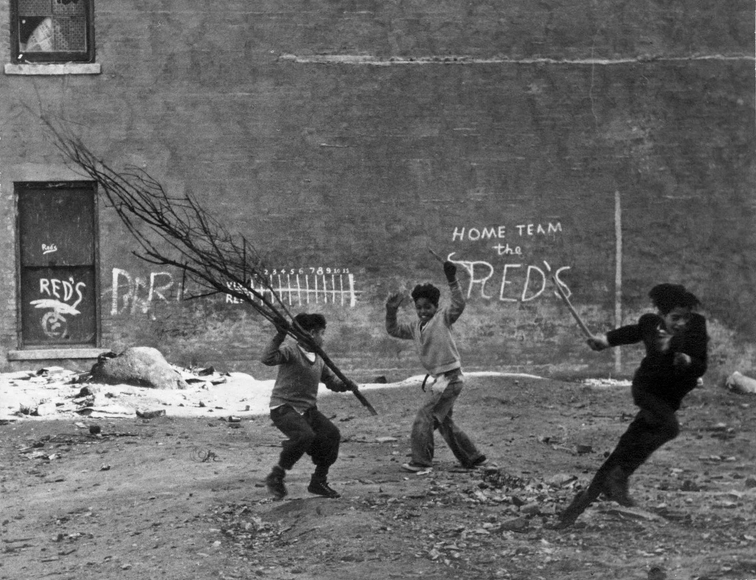 Helen Levitt chalk
