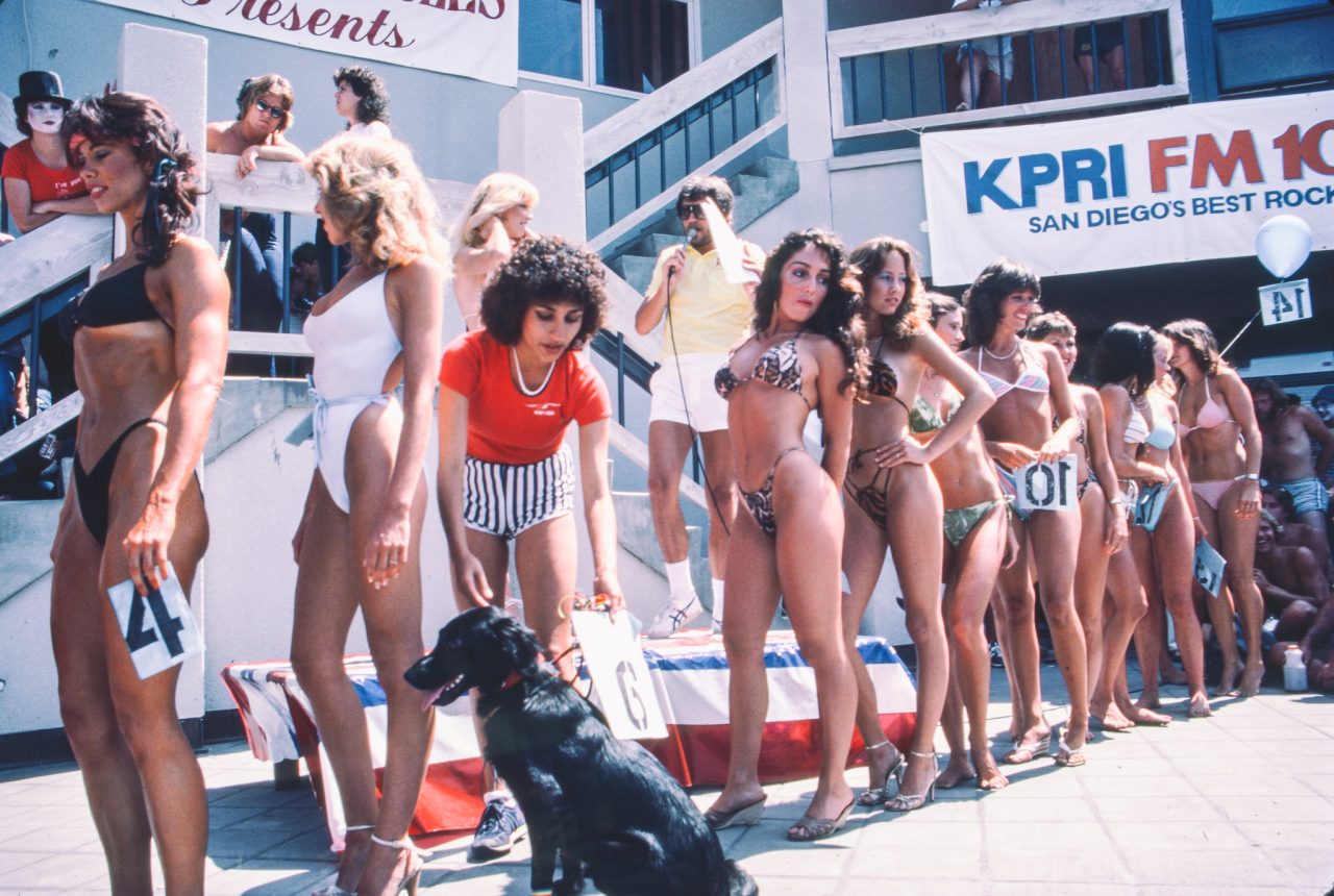 The Mission Beach Beauty Contest, San Diego July 1982