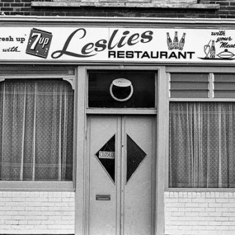 A Boiled Egg Sandwich Etc At East End Cafes and Shops, London 1975-78