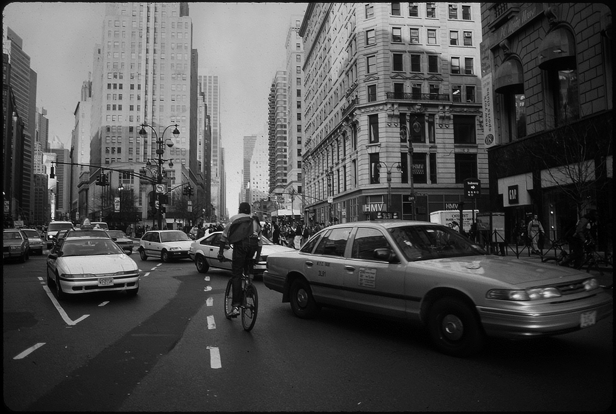 NYC bike messangers 1990s 