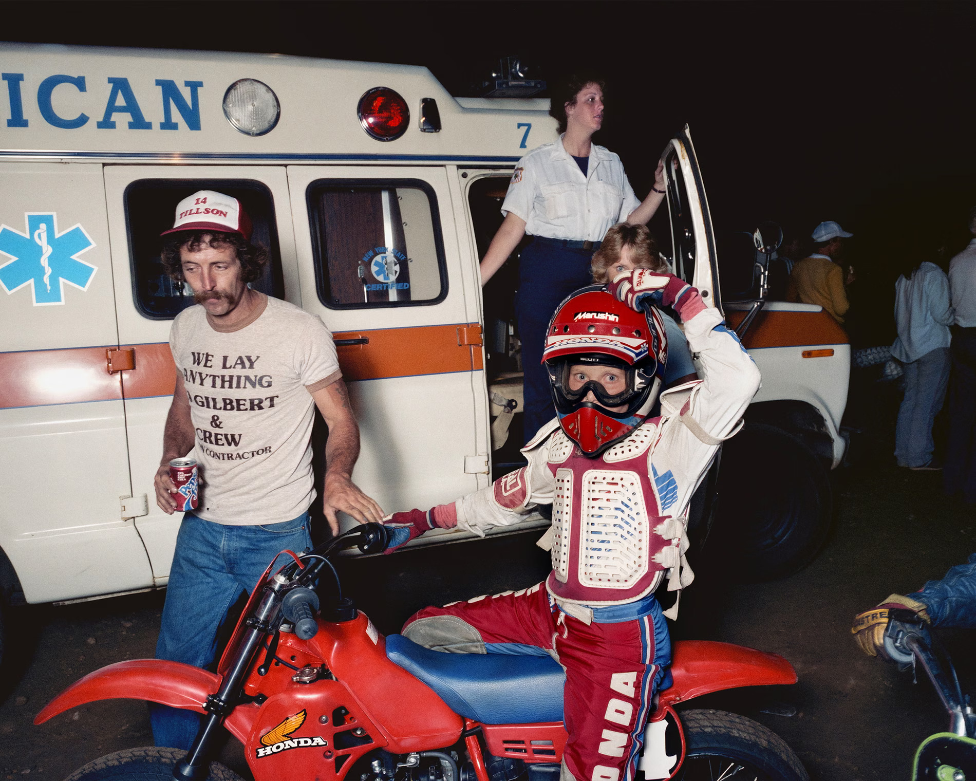 American Bikers 'Living Free To Possibly Die' in The Late 20th