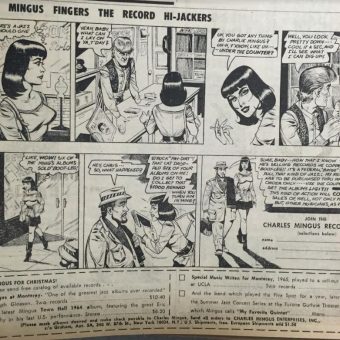 Charlie Mingus Fingers The Record Hi-Jackers In His War On Bootleggers, 1966