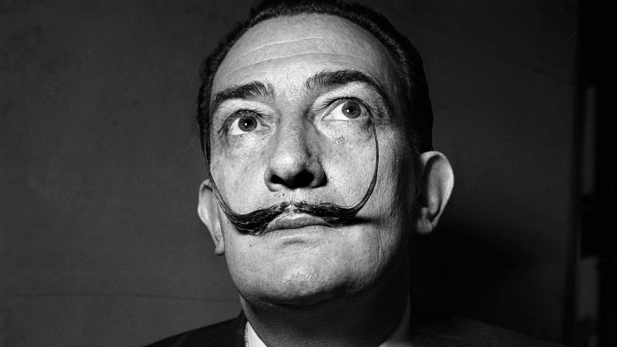 salvador dali moustache
