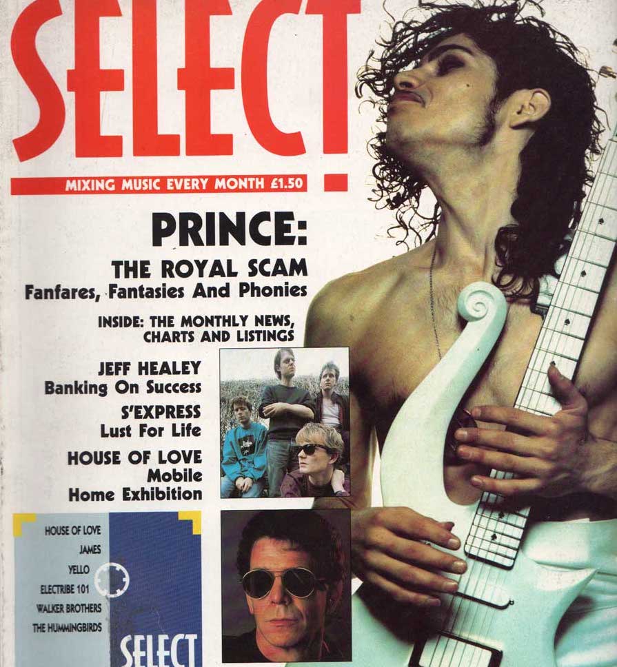 Select Magazine Issue 1 June 1990: Prince, Tons of Music Reviews and No Britpop