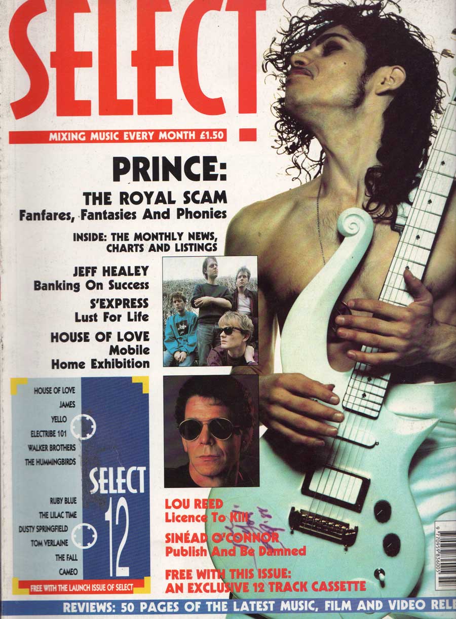 Select Magazine Issue 1 June 1990: Prince, Tons of Music Reviews and No Britpop
