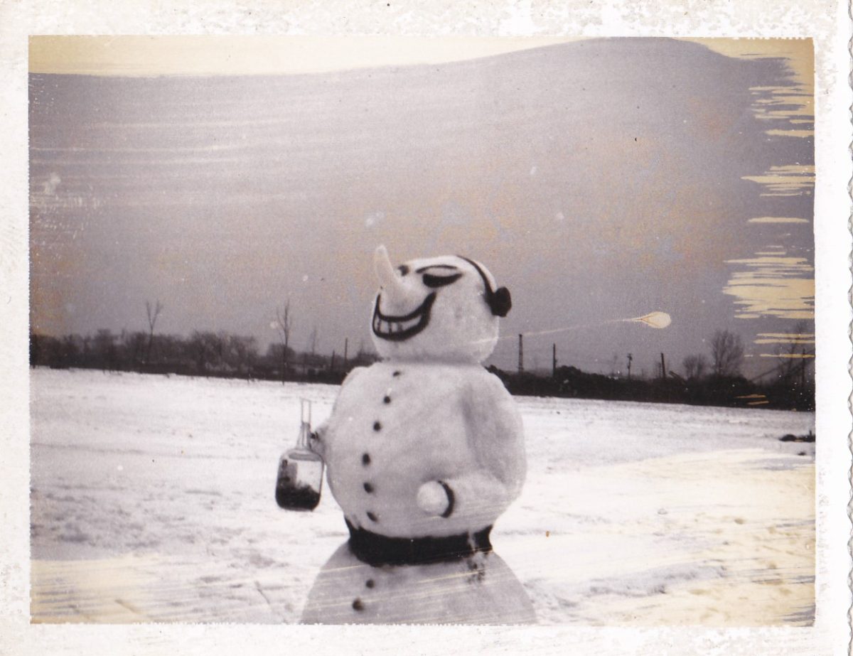 snowman found photos