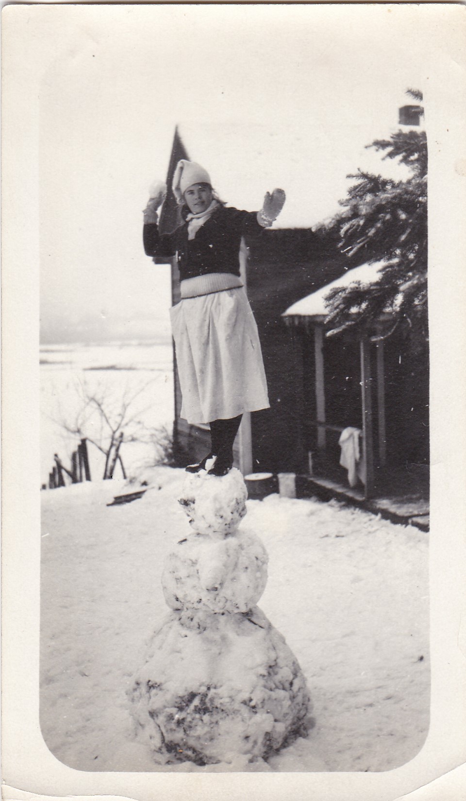 snowman found photos