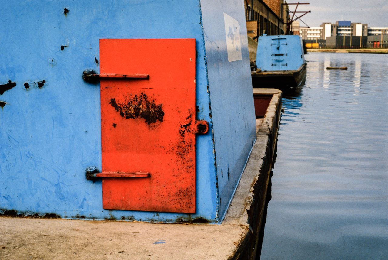 Old Ford Lock, Lea Navigation, Old Ford, 1983