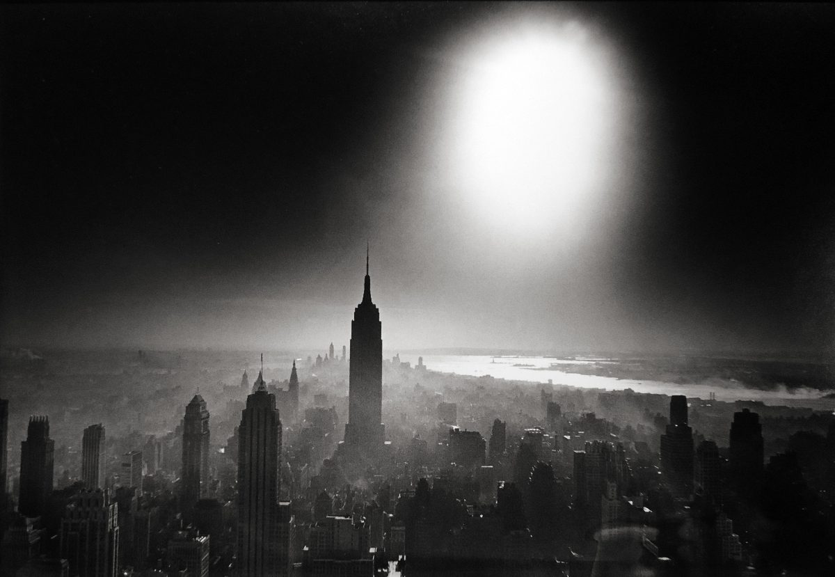 William Klein1926-2022 Atom Bomb Sky, New York, 1955