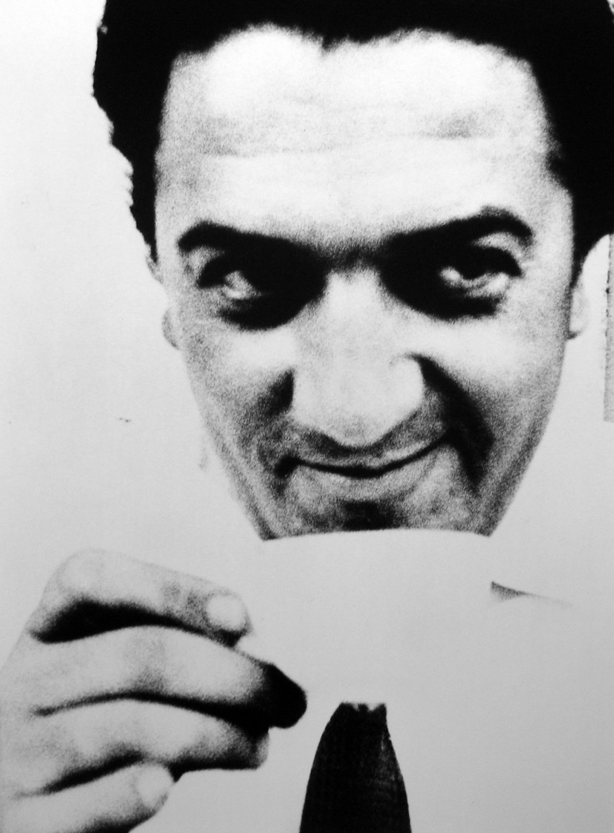 William Klein1926-2022 Fellini Drinking Coffee, 1956