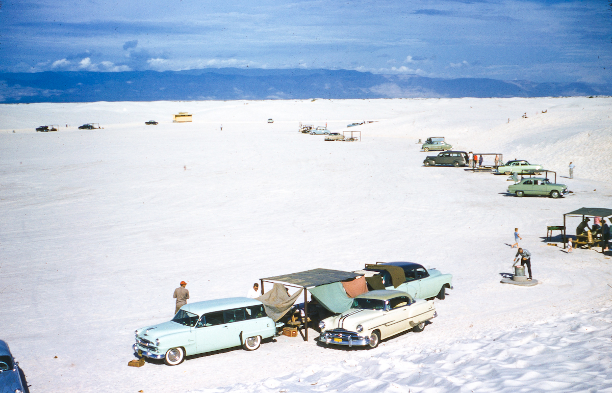 Found Kodachrome Slides Of A Family Trip to White Sands New Mexico in 1953