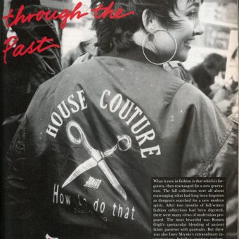 Bill Cunningham for Details Magazine – a 1980s Fashion Archive