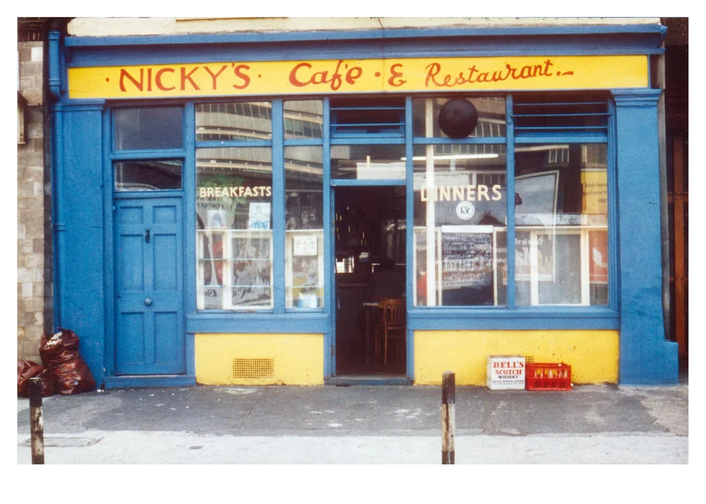 Cafes in South West London in the mid-1970s