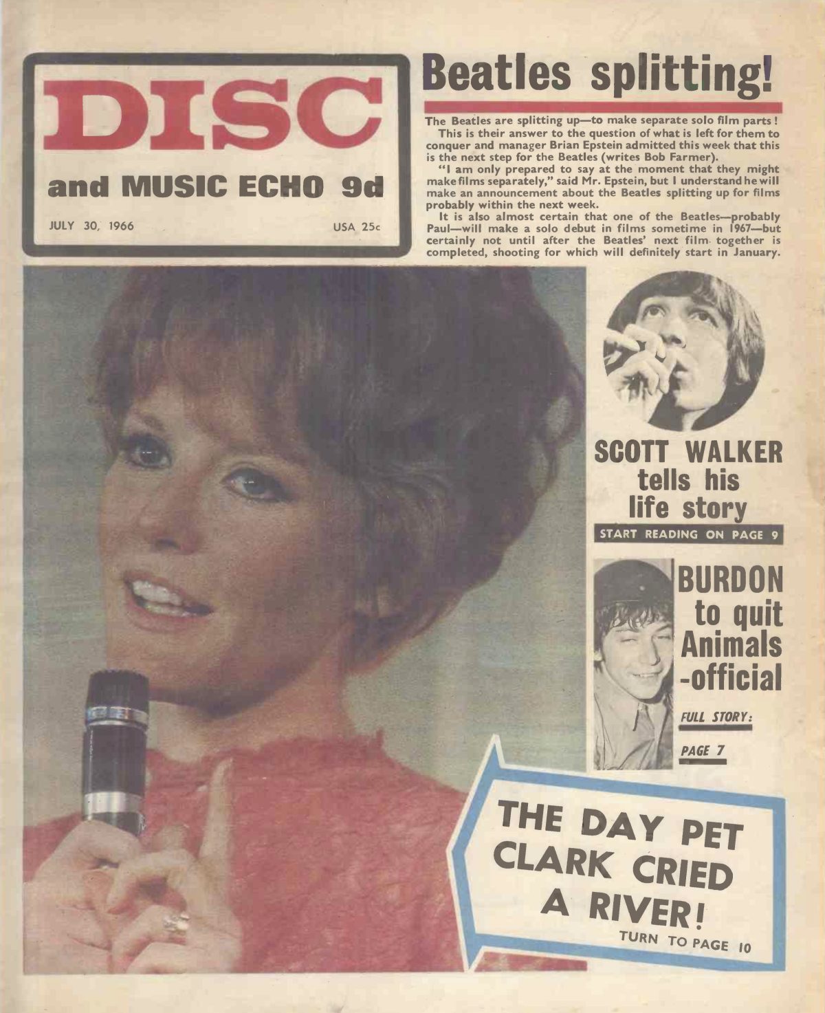 Disc and Music Echo BEatles