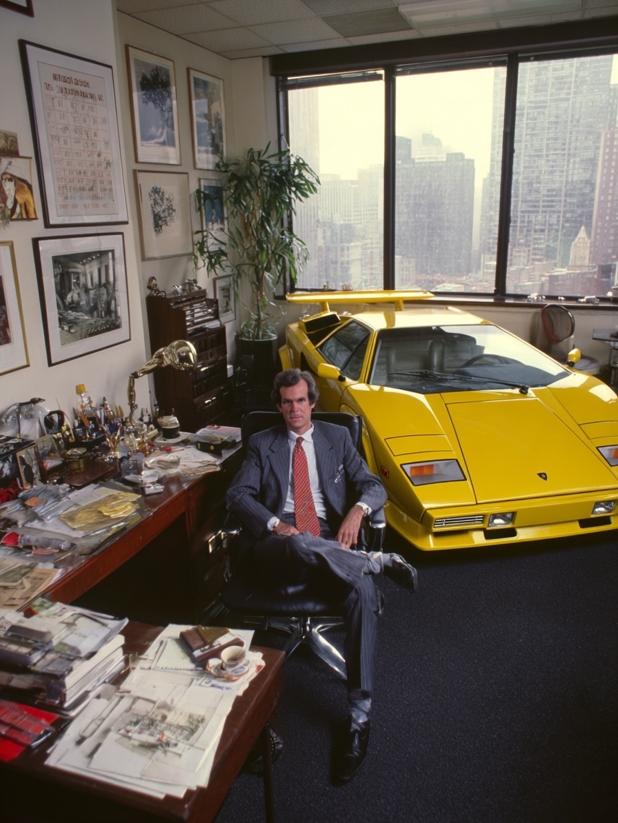 Wall Street cars 1980s