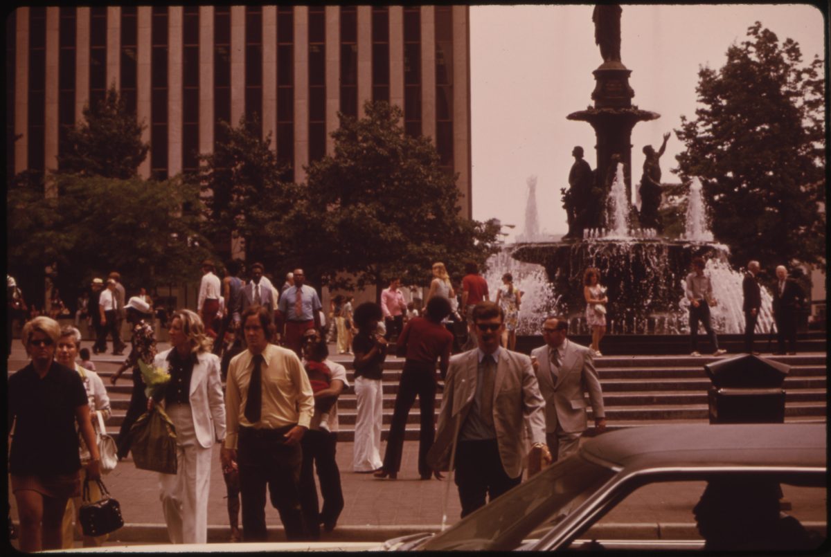 Cincinnati Fountain Square 1973
