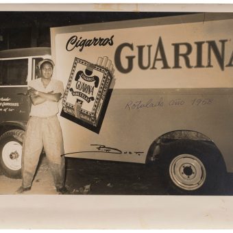 A Cuban Sign Painter and his Work – c.1957