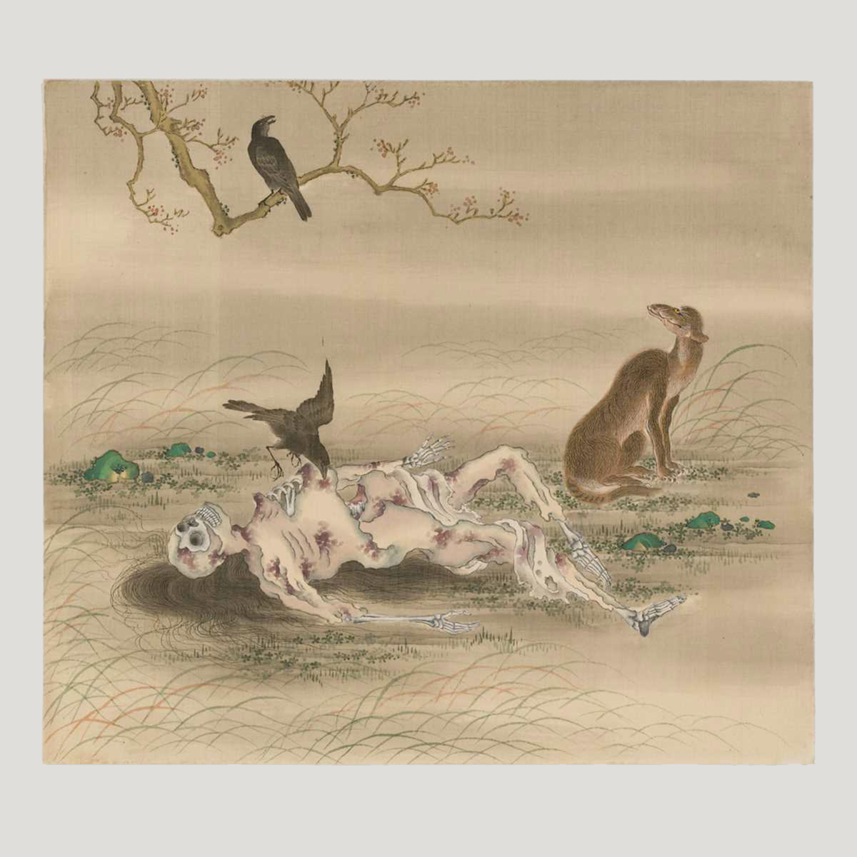 The Decay of a Corpse in Eight Panels and Monument for the Dead,