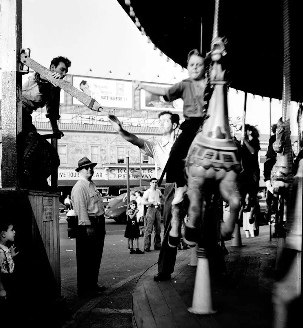 Martin ElkortGrabbing The Brass Ring, 1950