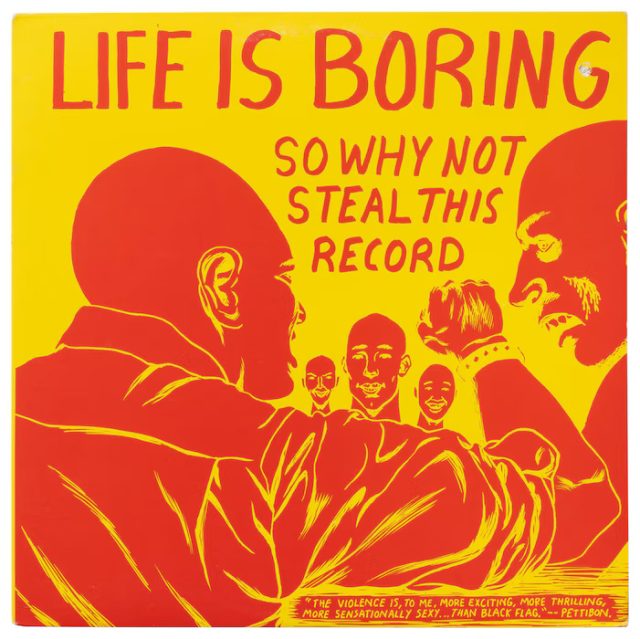 Raymond Pettibon's Punk Album Covers For Black Flag, Sonic Youth and ...