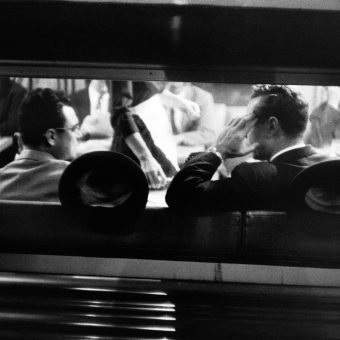 People of Penn Station, NYC in 1958