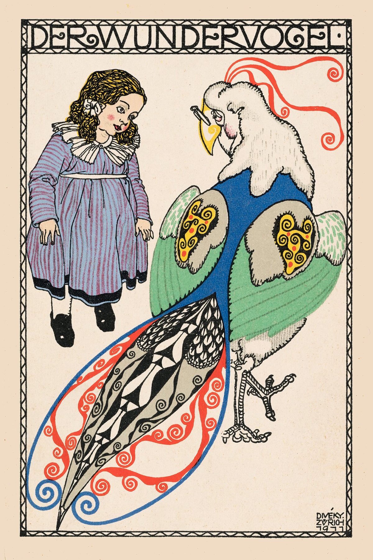 Der Wundervogel for the Wiener Werksta系te by Josef Diveky, 1911