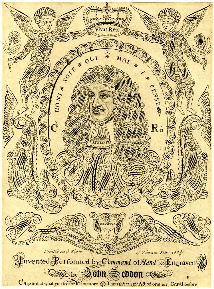 Calligraphy portraits