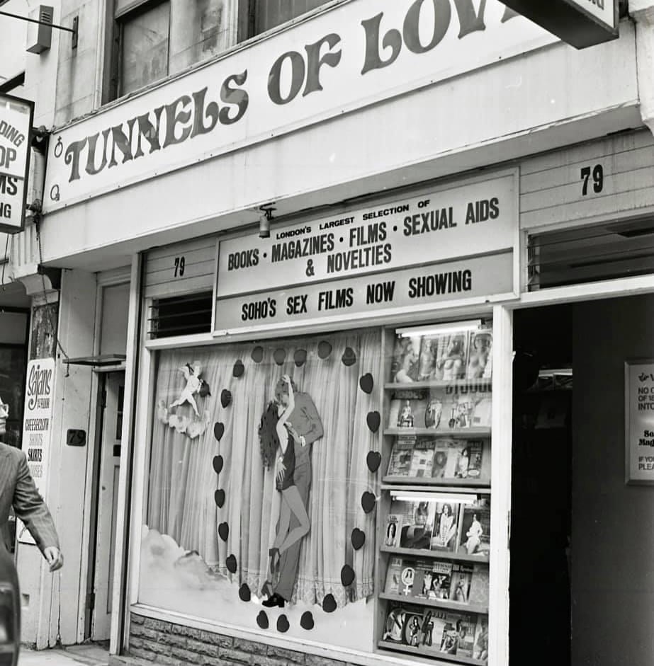 A Look at Soho Love Shops in the 1970s