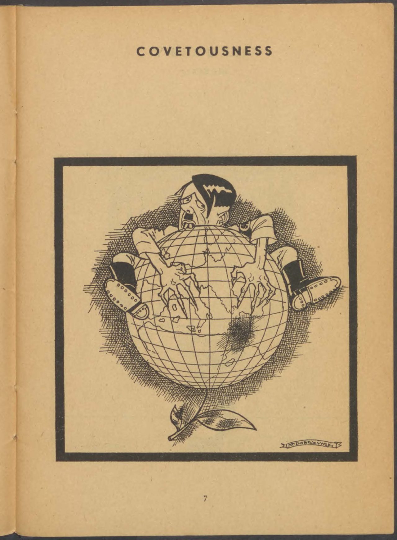 War propaganda Stanisław Dobrzynski