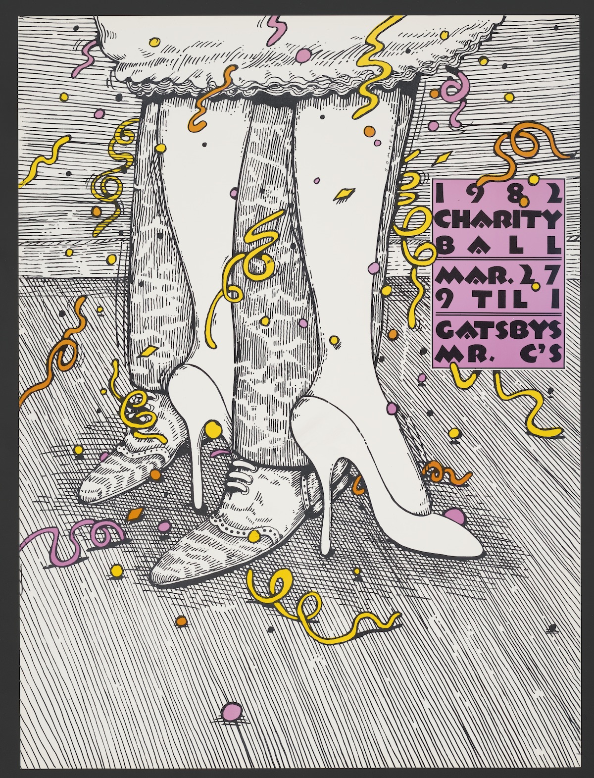 1982 charity ball - March 27 9 til 1 - Gatsby's Mr. C's by Lanny Sommese